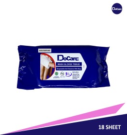 DoCare Wash Gloves 18 sheet Non Parfume